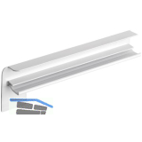 Seitenabschl�sse FB 40 Putz Alu wei� lackiert 225 mm