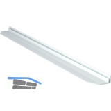 Putzkantenprofil PK 34, wei� lackiert