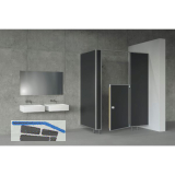 SOLIDO WC Kindergarten Trennwandsystem anthrazit