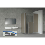 SOLIDO WC Kindergarten Trennwandsystem magma