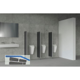 SOLIDO WC Sichtschutzwand anthrazit