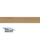 LICO Sockelleiste Vinyl HDF, Toledo Eiche Roh, 18/45