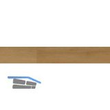 LICO Sockelleiste Vinyl HDF, Savona Eiche Sand, 18/45