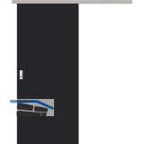 SOLIDO Donau G-TEC Norm Schiebet�re Set Schwarz TBA 720/2070 mm