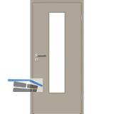 SOLIDO Donau G-TEC Normt�re Seidengrau GL/EN-M RE TBA 950/2030 mm