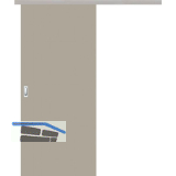 SOLIDO Donau G-TEC Norm Schiebet�re Set Seidengrau TBA 1020/2070 mm