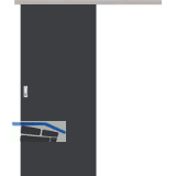 SOLIDO Donau G-TEC Norm Schiebet�re Set Anthrazit TBA 820/2070 mm