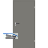 SOLIDO Donau G-TEC Normt�re Staubgrau VB RE TBA 900/2030 mm