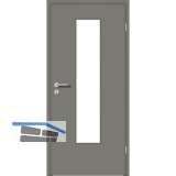 SOLIDO Donau G-TEC Normt�re Staubgrau GL/EN-M RE TBA 850/2030 mm