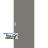 SOLIDO Donau G-TEC Norm Schiebet�re Staubgrau TBA 820/2070 mm