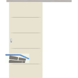 SOLIDO Donau G-TEC Blackline Schiebet�re Set Q LiveSimple TBA 820/2070 mm