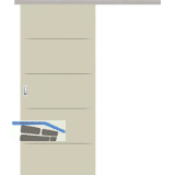 SOLIDO Donau G-TEC Blackline Schiebet�re Set Q FeelJade TBA 720/2070 mm