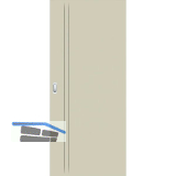 SOLIDO Donau G-TEC Blackline Schiebet�re 2S FeelJade TBA 820/2070 mm