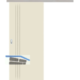 SOLIDO Donau G-TEC Blackline Schiebet�re Set 3S LiveSimple TBA 720/2070 mm