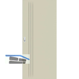 SOLIDO Donau G-TEC Blackline Schiebet�re 3S FeelJade TBA 720/2070 mm