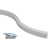 EXTE Abstandhalter BS Beton - Schlange, H�he 40 mm, L�nge 1000 mm