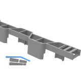EXTE Drunterleiste PE f�r Baustahlmatten 40 mm, L�nge 2 m