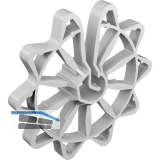 EXTE Universalr�dchen 40 mm f�r Stahl-DM 6-20 mm