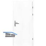 DANA Wohnungseingangst�re Immun3 MFV-3 EI2 30 Wei� LI TBA 950/2030 mm