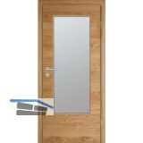 DANA Monolog Innent�re Landeiche naturlackiert GL Rechts TBA 950/2030 mm