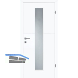 DANA Motiv 325 Innent�re wei� lackiert GL Links TBA 750/2030 mm