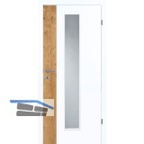 DANA Meteor S Innent�re wei� lackiert / Landeiche GL Rechts TBA 900/2030 mm