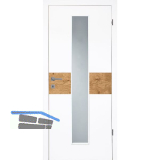 DANA Meteor Q Innent�re wei� lackiert / Landeiche GL Rechts TBA 750/2030 mm