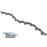 EXTE Drunterleiste Twistex f�r Baustahlmatten 35 mm, L�nge 0,8 m