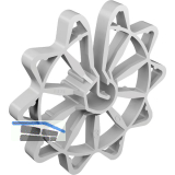 EXTE Universalr�dchen 30 mm f�r Stahl-DM 4-12 mm