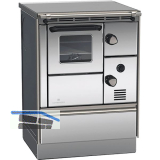 LOHBERGER Festbrennstoffherd Rega 60, Anthrazit-metallic