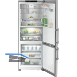 LIEBHERR Stand-K�hl-Gefrierkombination CBNsda 775i Silber