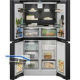 LIEBHERR French Door K�hl-Gefrierkombination MBbsdi 9024, BlackSteel