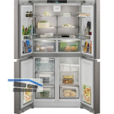 LIEBHERR French Door K�hl-Gefrierkombination MBsddi 9024, SmartSteel/Silber