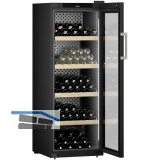 LIEBHERR Stand-Weink�hlschrank WPbli 5031 mit Glast�r, H�he 1684 mm