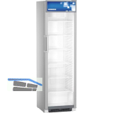LIEBHERR Stand-Getr�nkek�hlschrank mit Glast�r FKDv 4513 Silver 2027 mm