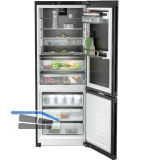 LIEBHERR Stand-K�hl-Gefrierkombination CBNbsc 778i Schwarz -