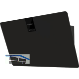 FABER Wand-Dunstabzugshaube Soft Edge Nero Ingo Schwarz