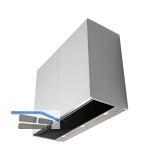 FALMEC Flachschirmhaube Move 60 Wei�/Edelstahl -