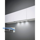 FALMEC Flachschirmhaube Move 90 Wei�/Edelstahl -