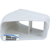 OPTIMAIRO Flachkanalbogen 45� waagerecht 222 x 89 Kunststoff wei�