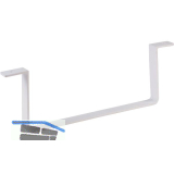 OPTIMAIRO Flachkanalhalter 222 x 89 Kunststoff wei�