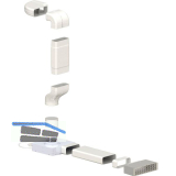 BENTHAUS Umluft-Set mit Gitterblende zu Saphir