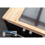 BENTHAUS Aufsteckrahmen schwarz 800 mm