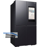 SAMSUNG French Door K�hl-Gefrierkombination 4-t�rig Family Hub�+ RF9000 Schwarz