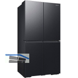 SAMSUNG French Door K�hl-Gefrierkombination 4-t�rig RF7000 Black Steel