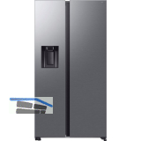 SAMSUNG Side by Side RS70F64 Silber
