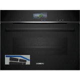 SIEMENS Kompakt-Dampfbackofen-Set CS700SCH Schwarz -