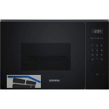 SIEMENS Einbau-Mikrowelle mit Grillfunktion BE555LMB1 Schwarz