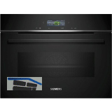SIEMENS Kompakt-Backofen mit Mikrowellenfunktion CM724G1B1 Schwarz