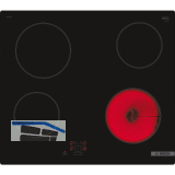 BOSCH Kochfeld PKE61RAA2E Glaskeramik Strahlungsheizung autark